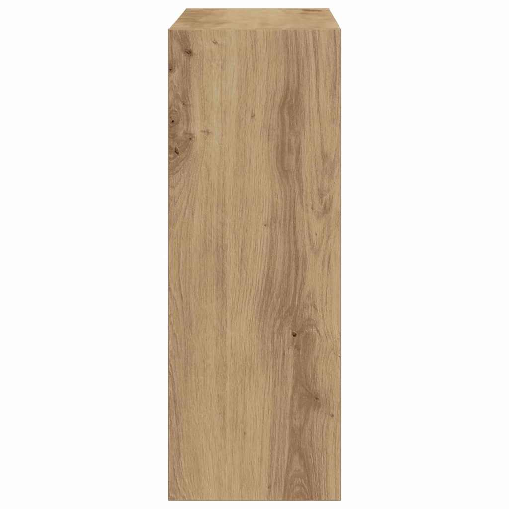 Sko Skap Med Hylle Artisan Eik 60 X 21 X 57 Cm Konstruert Tre