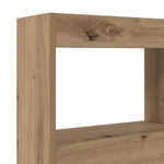 Hodegavl Med Hylle Artisan Eik 120 X 17 X 102 Cm Konstruert Tre