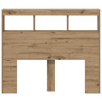 Hodegavl Med Hylle Artisan Eik 120 X 17 X 102 Cm Konstruert Tre