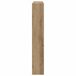 Hodegavl Med Hylle Artisan Eik 120 X 17 X 102 Cm Konstruert Tre