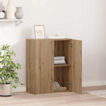 Kontorskap Med Dør Gammelt Tre 70 X 32 X 77.5 Cm Konstruert Tre