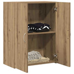 Kontorskap Med Dør Gammelt Tre 70 X 32 X 77.5 Cm Konstruert Tre
