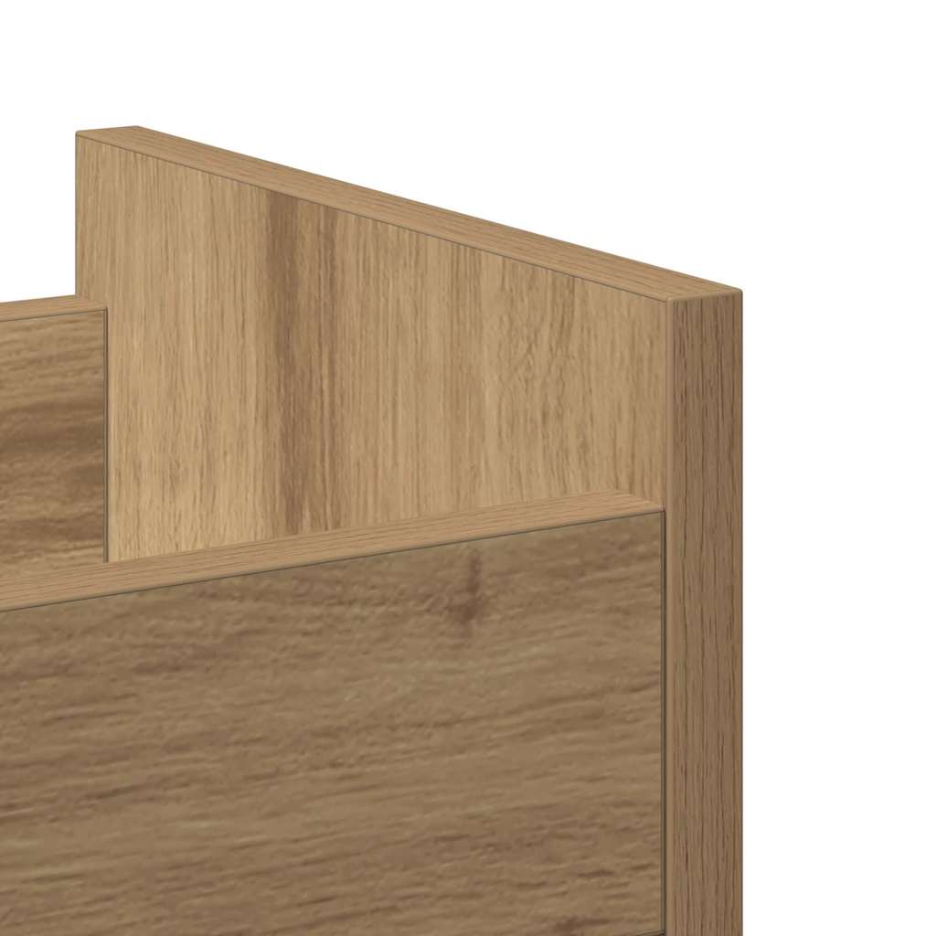 Kabinett Med Hjul Artisan Eik 60 X 22 X 79 Cm