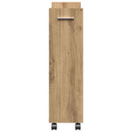 Kabinett Med Hjul Artisan Eik 60 X 22 X 79 Cm