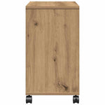 Sidebord Med Hylle Artisan Eik 50 X 30 X 55 Cm Konstruert Tre