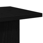 Planteholder 2 Pcs Svart Eik 30 X 30 X 60 Cm Konstruert Tre