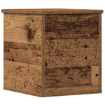 Lagringsboks Gamle Tre 30 X 35 X 35 Cm Konstruert Tre