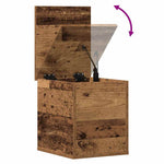 Lagringsboks Gamle Tre 30 X 35 X 35 Cm Konstruert Tre