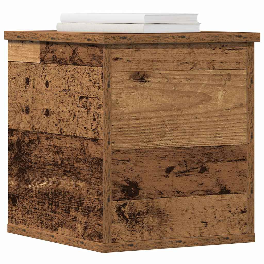 Lagringsboks Gamle Tre 30 X 35 X 35 Cm Konstruert Tre
