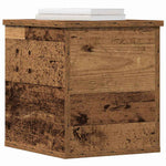 Lagringsboks Gamle Tre 30 X 35 X 35 Cm Konstruert Tre