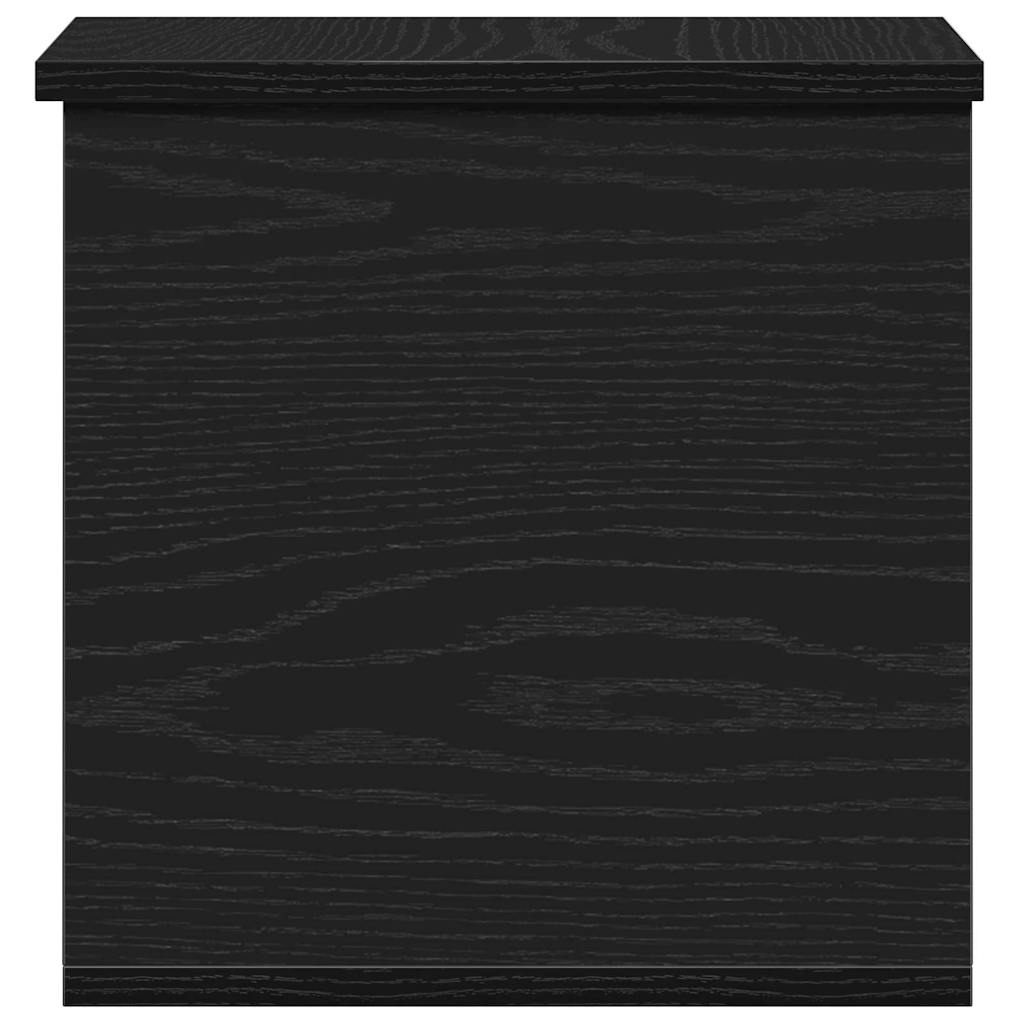 Lagringsboks Svart Eik 30 X 35 X 35 Cm Konstruert Tre