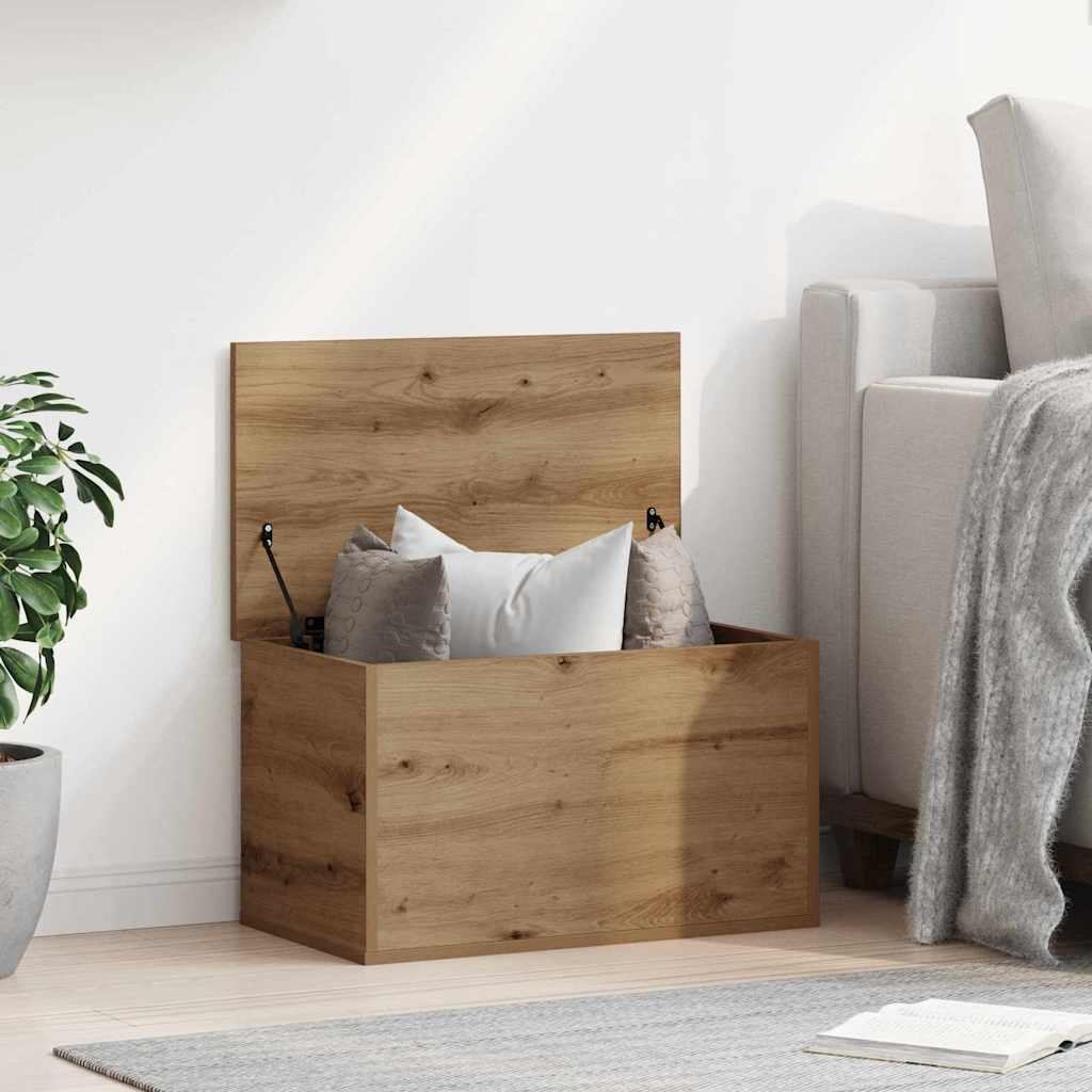 Lagringsboks Artisan Eik 60 X 35 X 35 Cm Konstruert Tre