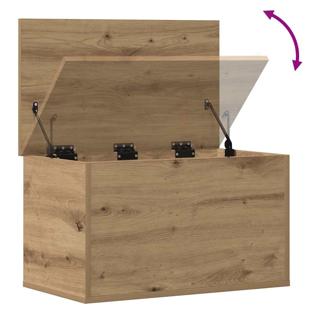 Lagringsboks Artisan Eik 60 X 35 X 35 Cm Konstruert Tre