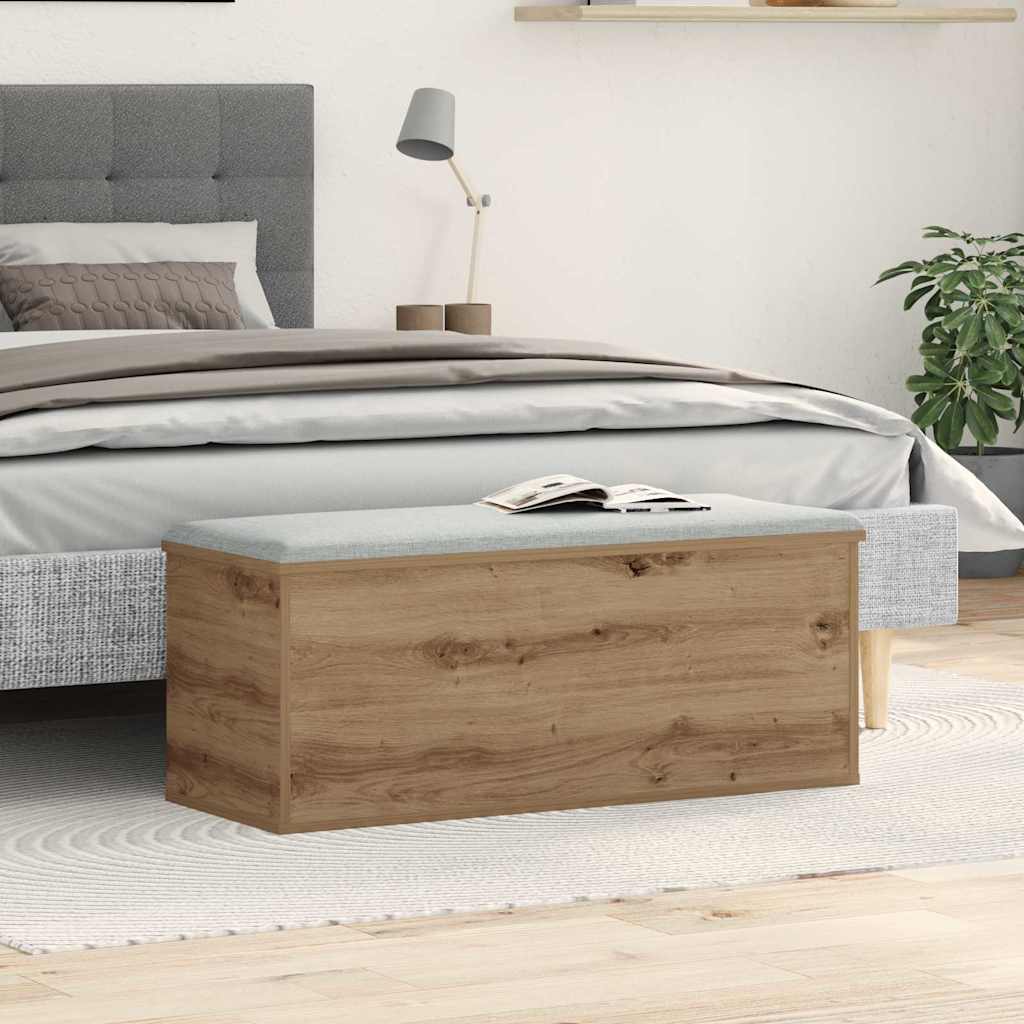 Lagringsboks Artisan Eik 90 X 35 X 35 Cm Konstruert Tre
