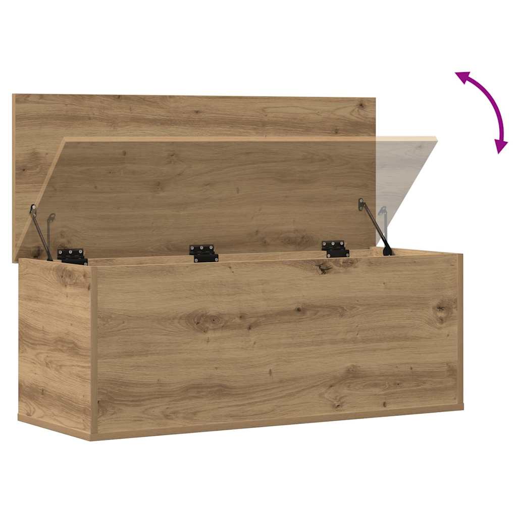 Lagringsboks Artisan Eik 90 X 35 X 35 Cm Konstruert Tre