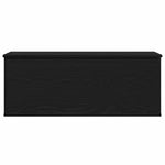 Lagringsboks Svart Eik 90 X 35 X 35 Cm Konstruert Tre