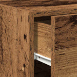 Serviesskap Med Skuff Gammelt Tre 30 X 42,5 X 93 Cm
