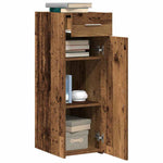 Serviesskap Med Skuff Gammelt Tre 30 X 42,5 X 93 Cm