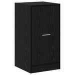 Apotekskap Svart Eik 40 X 41 X 77.5 Cm Konstruert Tre