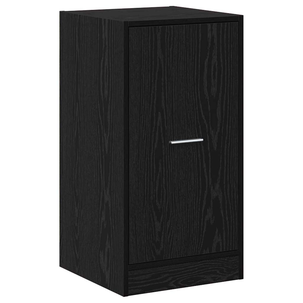 Apotekskap Svart Eik 40 X 41 X 77.5 Cm Konstruert Tre