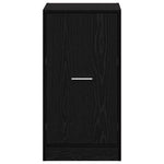 Apotekskap Svart Eik 40 X 41 X 77.5 Cm Konstruert Tre