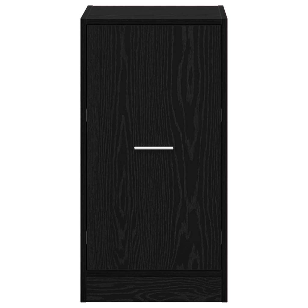 Apotekskap Svart Eik 40 X 41 X 77.5 Cm Konstruert Tre