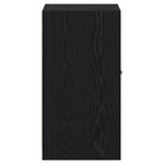 Apotekskap Svart Eik 40 X 41 X 77.5 Cm Konstruert Tre