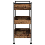 Kjøkkenvogn Gammelt Tre 50 X 30 X 70 Cm Konstruert Tre