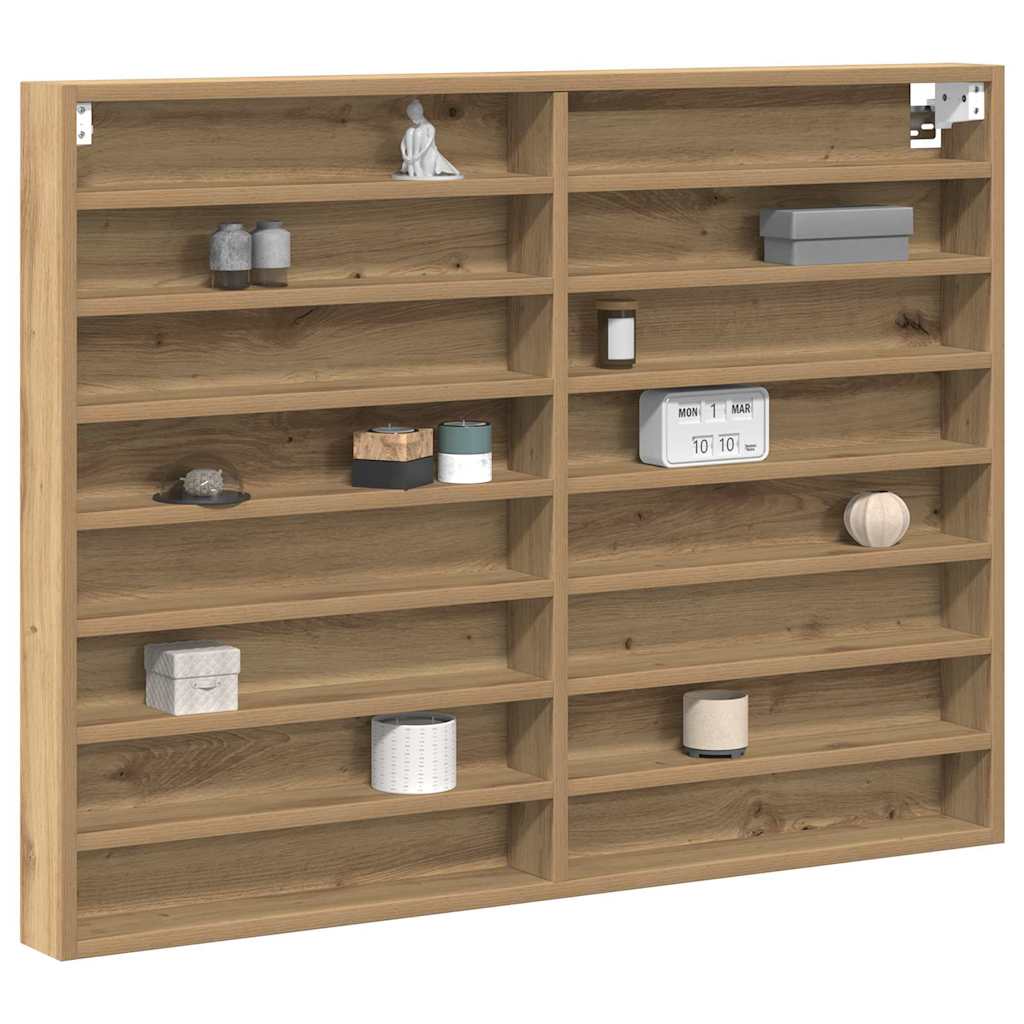 Visningsskap Artisan Eik 100 X 8,5 X 75 Cm Konstruert Tre