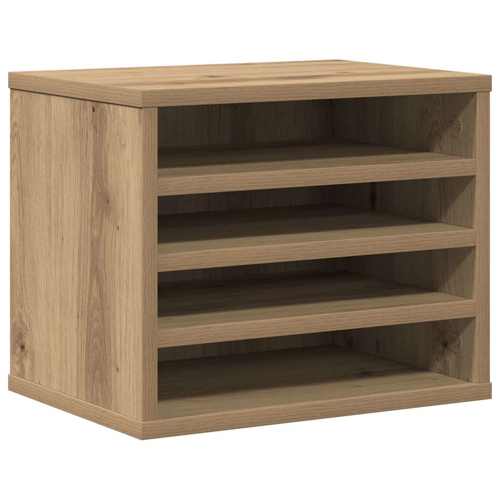 Pultorganisator Artisan Eik 36 X 26 X 29,5 Cm Konstruert Tre