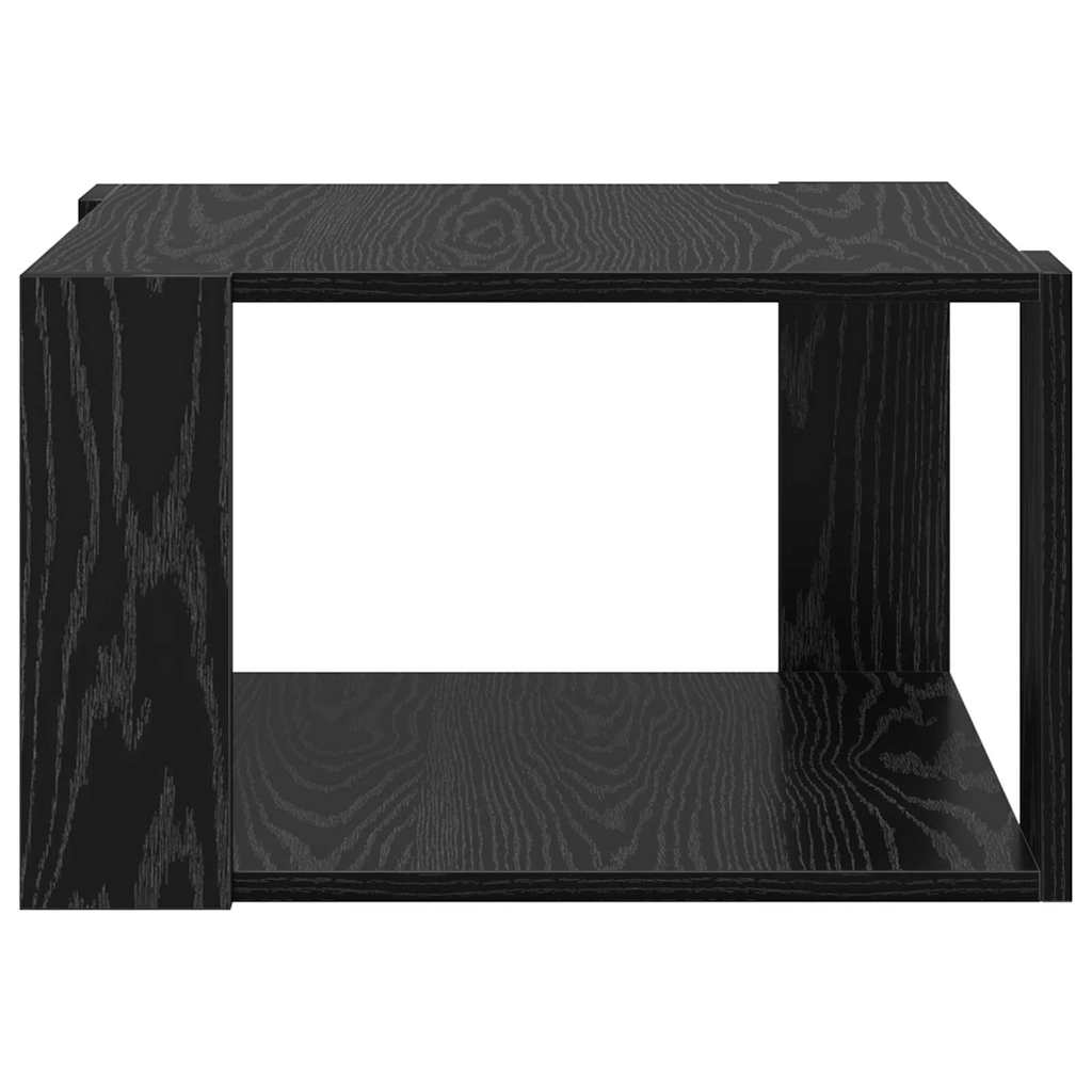 Kaffebord Svart Eik 51,5 X 51,5 X 30 Cm Konstruert Tre