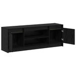 Tv Enheter Svart 139,5 X 34 X 50 Cm Konstruert Tre