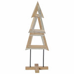 Juletre Med Stativ Brun 120 Cm Heltre Teak