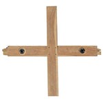 Juletre Med Stativ Brun 180 Cm Heltre Teak