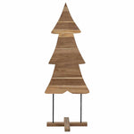 Juletre Med Stativ Brun 90 Cm Heltre Teak