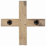 Juletre Med Stativ Brun 120 Cm Heltre Teak