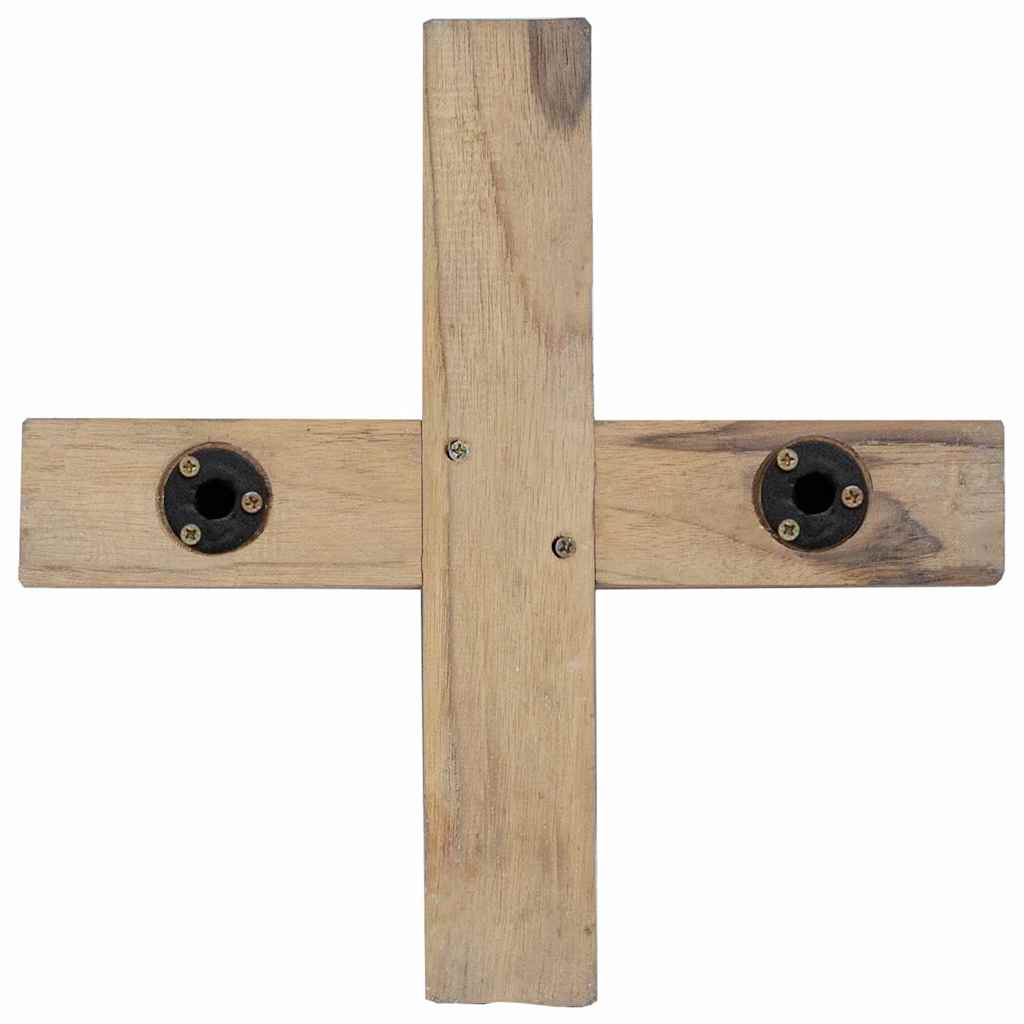 Juletre Med Stativ Brun 120 Cm Heltre Teak