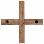 Juletre Med Stativ Brun 150 Cm Heltre Teak