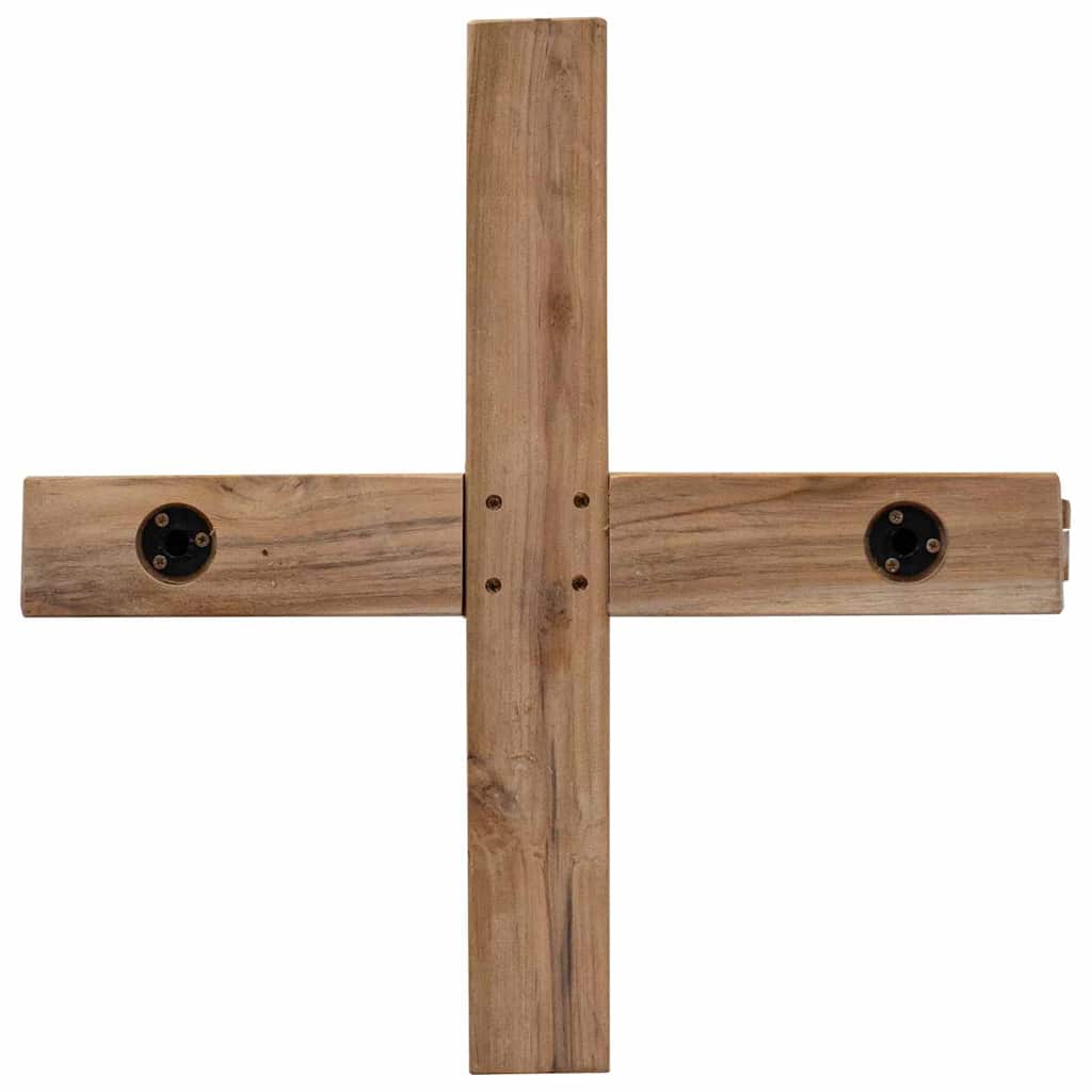 Juletre Med Stativ Brun 150 Cm Heltre Teak