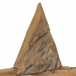 Juletre Stjerne Brun 45 X 5 X 60 Cm Massivt Teaktre