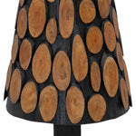 Juletre Med Stativ Brun 120 Cm Heltre Teak