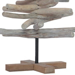 Juletre Med Stativ Brun 90 Cm Heltre Teak