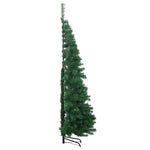 Hjørne Kunstig Jul Tre Med 300 Led Grønn 210 Cm Pvc Og Metall