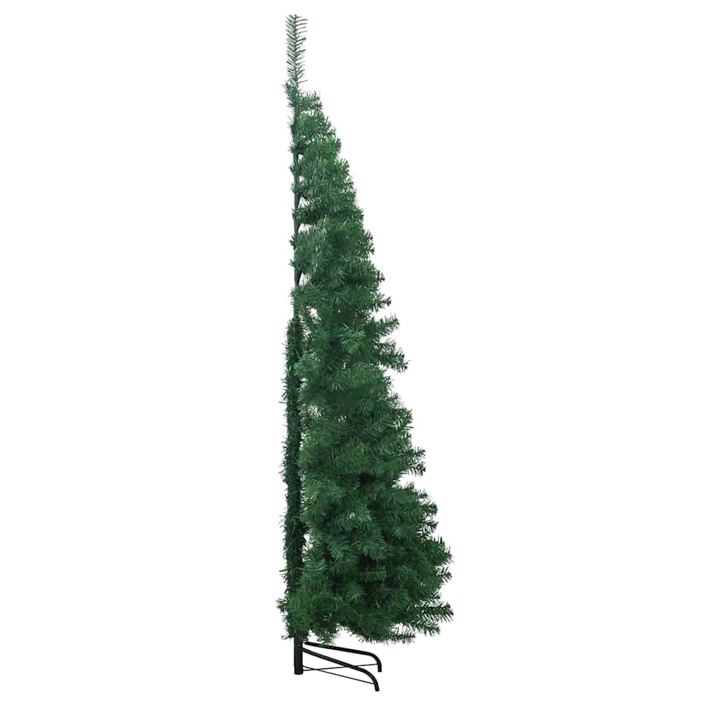 Hjørne Kunstig Jul Tre Med 300 Led Grønn 210 Cm Pvc Og Metall