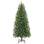 Kunstig Juletre Med 150 Led Med Stativ Grønn 150 Cm Pe Og Pvc