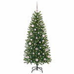 Kunstig Juletre Med 150 Led Med Stativ Grønn 150 Cm Pe Og Pvc