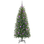 Kunstig Juletre Med 150 Led Med Stativ Grønn 150 Cm Pe Og Pvc