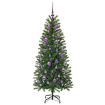 Kunstig Juletre Med 150 Led Med Stativ Grønn 150 Cm Pe Og Pvc