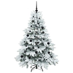 Kunstig Juletre Med 150 Led Med Stativ Grønn 150 Cm Pe Og Pvc