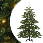 Kunstig Sammensatt Juletre Med 150 Led Med Stativ 150 Cm Pvc